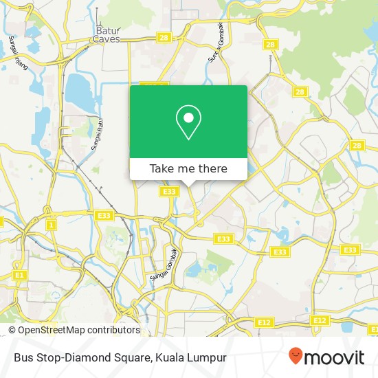 Peta Bus Stop-Diamond Square