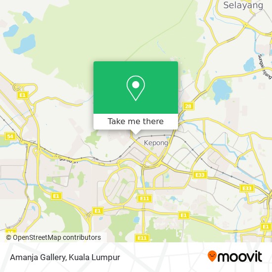 Amanja Gallery map