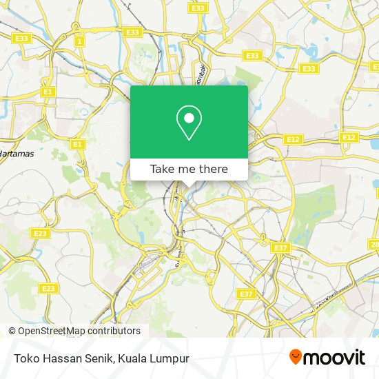 Toko Hassan Senik map