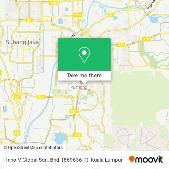 Inno-V Global Sdn. Bhd. (869636-T) map