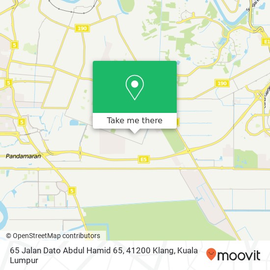 65 Jalan Dato Abdul Hamid 65, 41200 Klang map