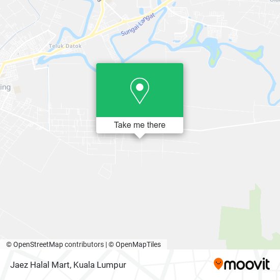 Peta Jaez Halal Mart, 42700 Banting