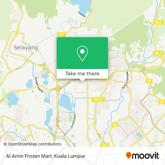 Al Amin Frozen Mart map