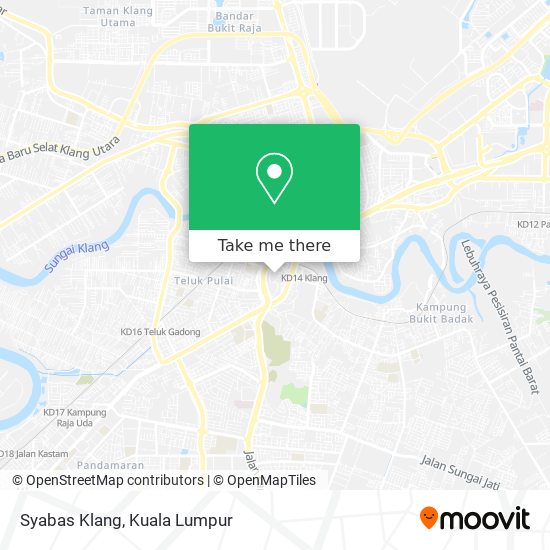 Peta Syabas Klang
