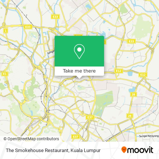 The Smokehouse Restaurant map
