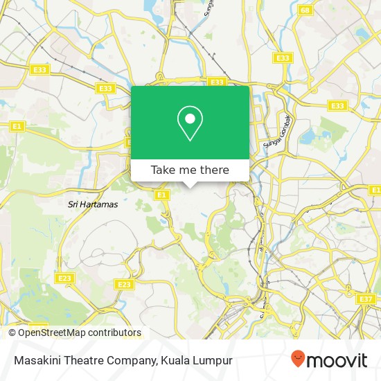 Masakini Theatre Company map