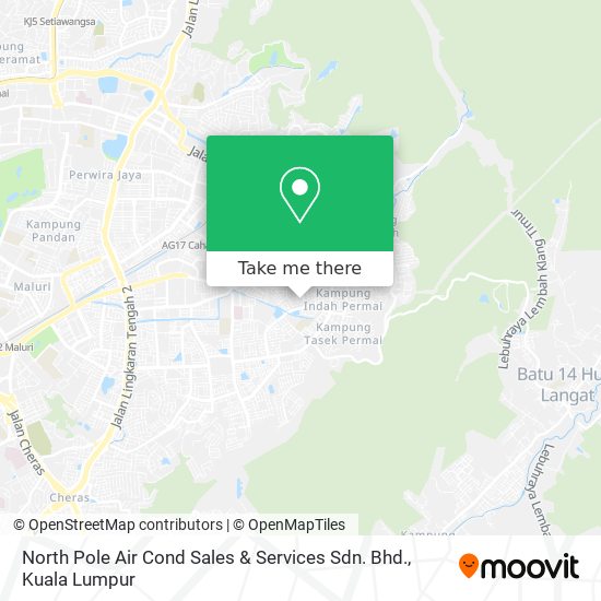 North Pole Air Cond Sales & Services Sdn. Bhd. map