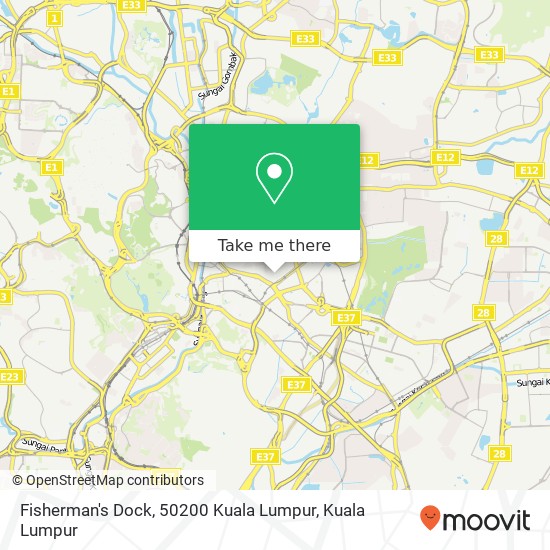 Fisherman's Dock, 50200 Kuala Lumpur map