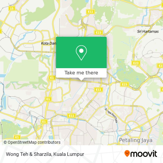 Wong Teh & Sharzila map