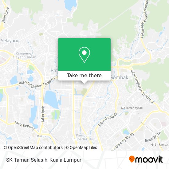 SK Taman Selasih map