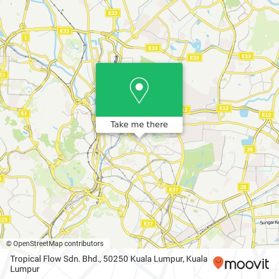 Tropical Flow Sdn. Bhd., 50250 Kuala Lumpur map