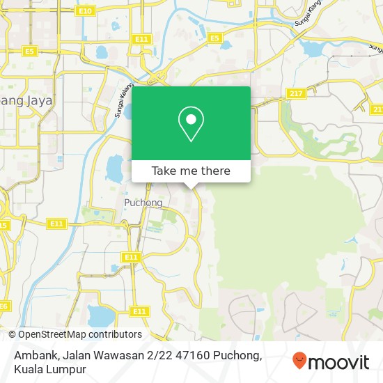 Ambank, Jalan Wawasan 2 / 22 47160 Puchong map