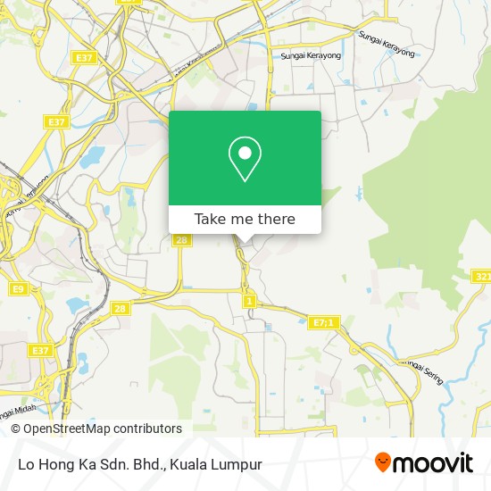 Lo Hong Ka Sdn. Bhd. map