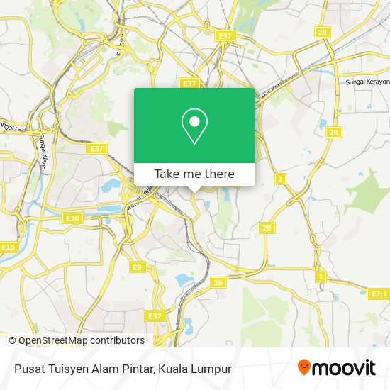 Pusat Tuisyen Alam Pintar map