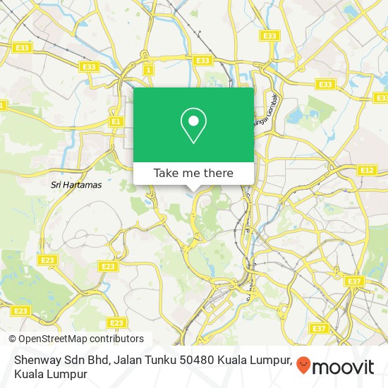 Peta Shenway Sdn Bhd, Jalan Tunku 50480 Kuala Lumpur