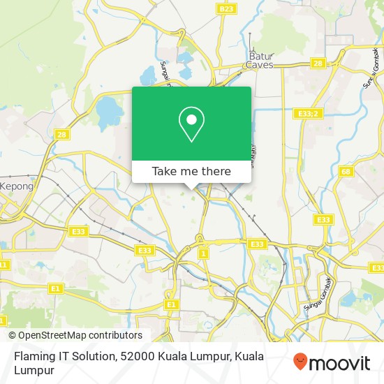 Flaming IT Solution, 52000 Kuala Lumpur map