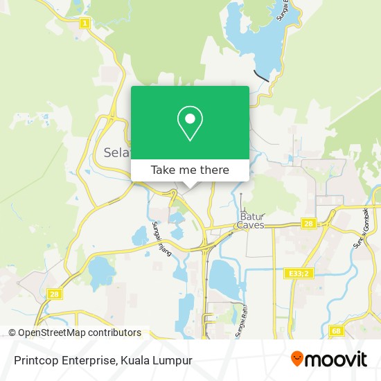 Printcop Enterprise map