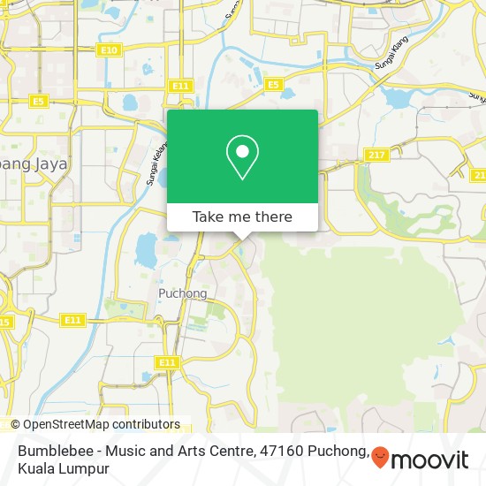 Bumblebee - Music and Arts Centre, 47160 Puchong map