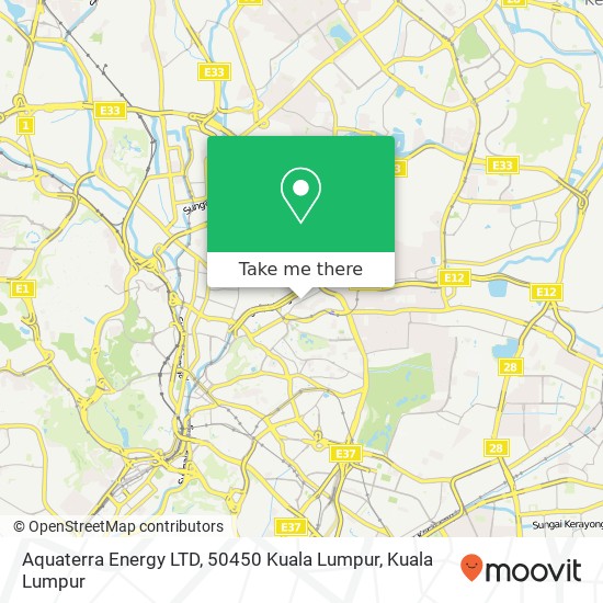 Aquaterra Energy LTD, 50450 Kuala Lumpur map