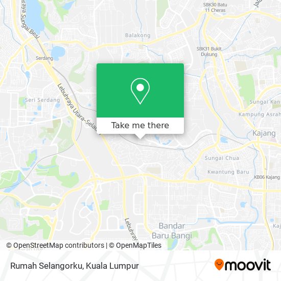 Rumah Selangorku map
