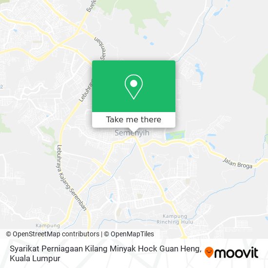 Syarikat Perniagaan Kilang Minyak Hock Guan Heng map