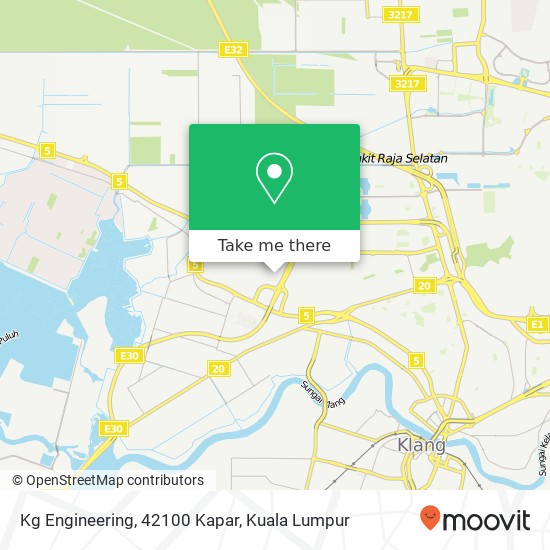 Kg Engineering, 42100 Kapar map