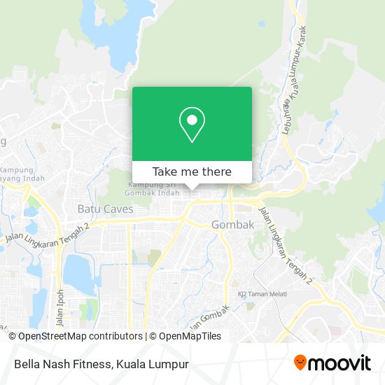 Bella Nash Fitness map