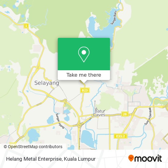 Helang Metal Enterprise map