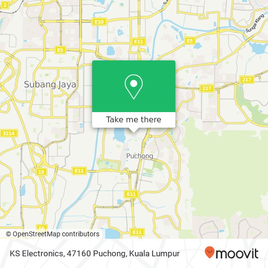 KS Electronics, 47160 Puchong map
