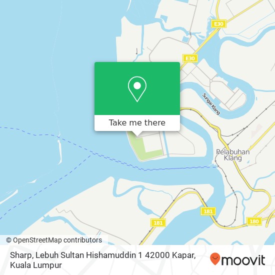 Peta Sharp, Lebuh Sultan Hishamuddin 1 42000 Kapar