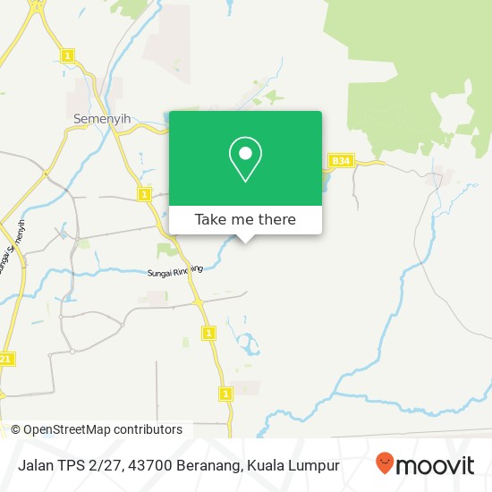 Jalan TPS 2/27, 43700 Beranang map