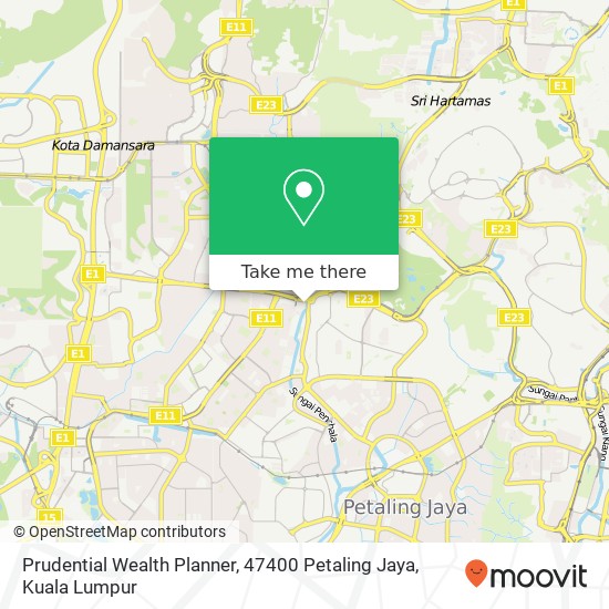 Prudential Wealth Planner, 47400 Petaling Jaya map