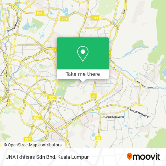 JNA Ikhtisas Sdn Bhd map