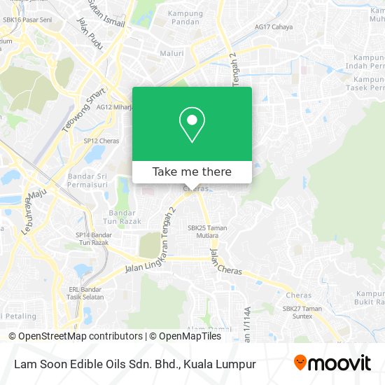 Lam Soon Edible Oils Sdn. Bhd. map