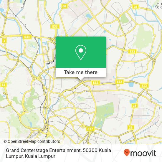 Grand Centerstage Entertainment, 50300 Kuala Lumpur map