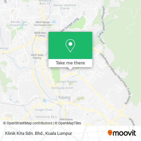 Klinik Kita Sdn. Bhd. map