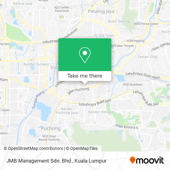 JMB Management Sdn. Bhd. map
