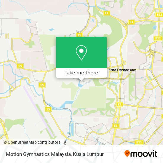 Motion Gymnastics Malaysia map