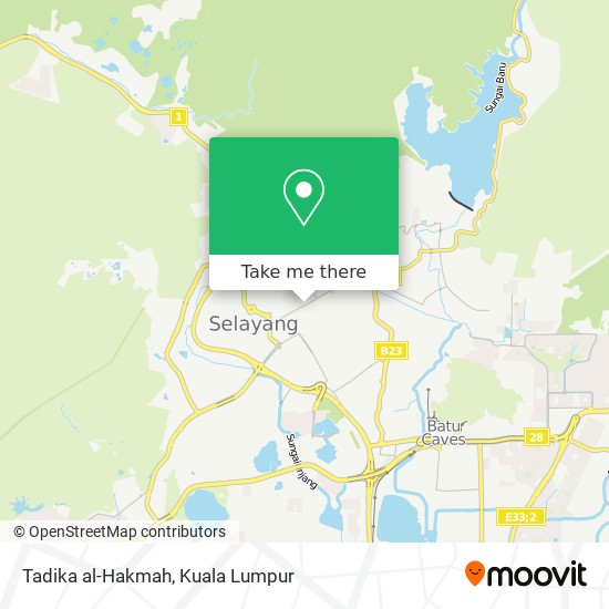 Tadika al-Hakmah map