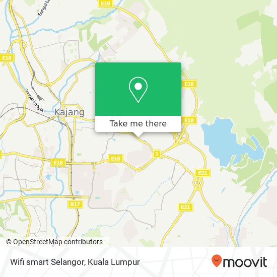 Wifi smart Selangor map