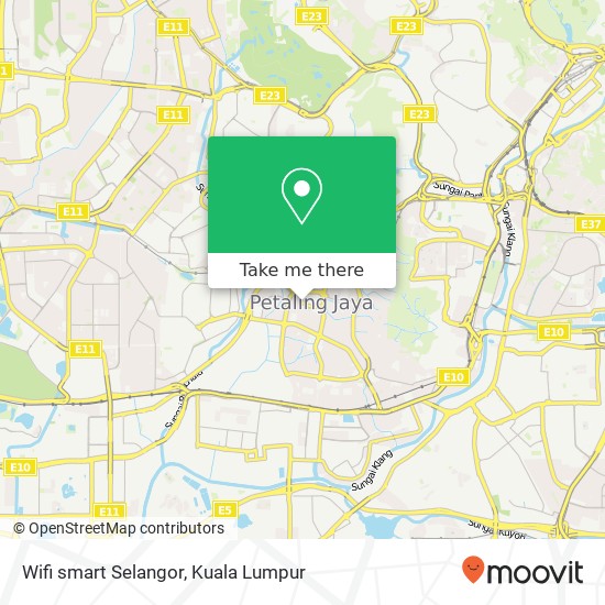 Wifi smart Selangor map