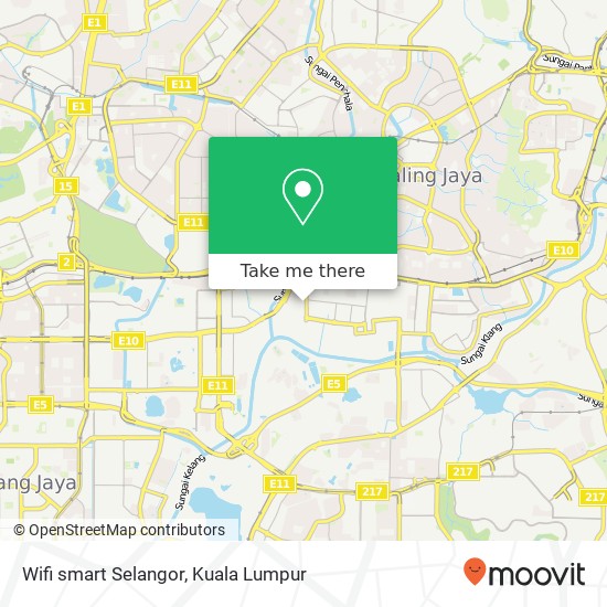 Peta Wifi smart Selangor