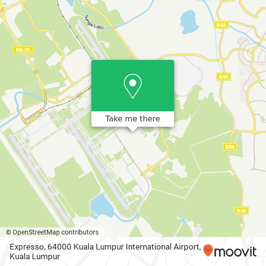 Expresso, 64000 Kuala Lumpur International Airport map