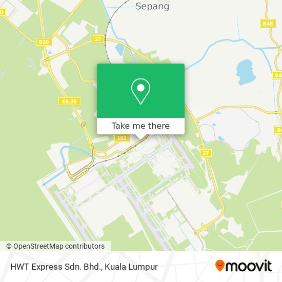 HWT Express Sdn. Bhd. map