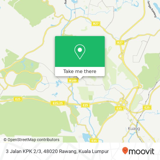 3 Jalan KPK 2/3, 48020 Rawang map