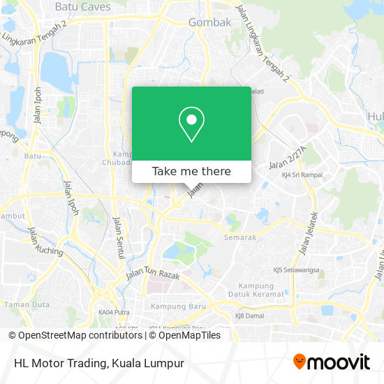 HL Motor Trading map