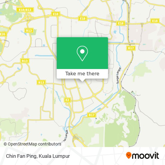 Chin Fan Ping map