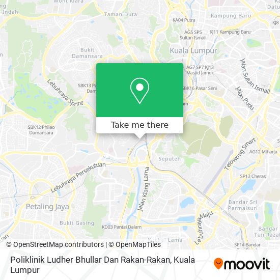 Poliklinik Ludher Bhullar Dan Rakan-Rakan map