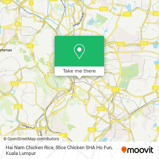 Hai Nam Chicken Rice, Slice Chicken SHA Ho Fun map