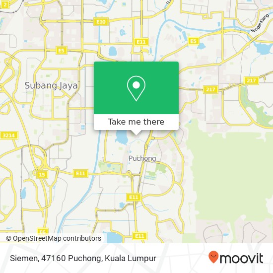 Siemen, 47160 Puchong map